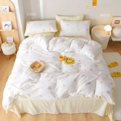 Juwas Flower Field Pastel Beddings Cover Set 28 Juwas Flower Field Pastel Beddings Cover Set