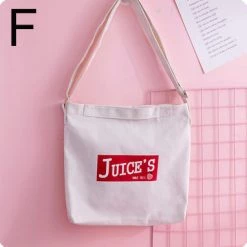 Juwas.com Online Store Japanese Harajuku Canvas Crossbody Bag
