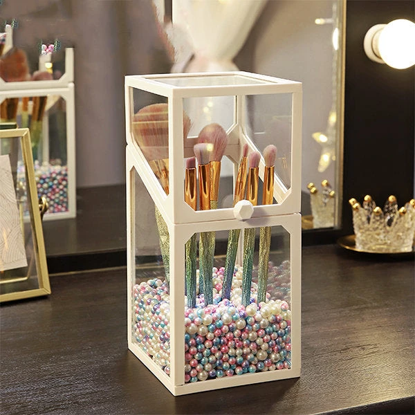 Juwas Makeup Brush Storage Box 10 Juwas Makeup Brush Storage Box