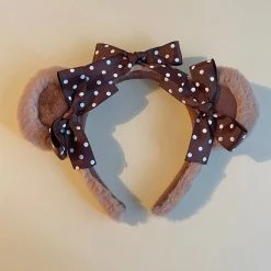 Juwas Lolita Bear Ear Hair Band