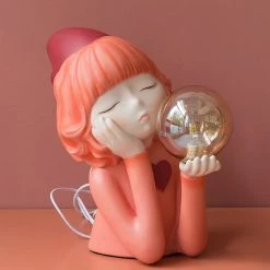 Juwas Cute Girl Lamp