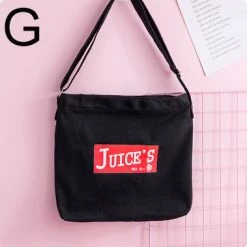 Juwas.com Online Store Japanese Harajuku Canvas Crossbody Bag
