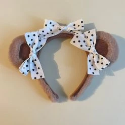 Juwas Lolita Bear Ear Hair Band