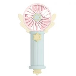 Juwas Cute Handheld Angel Fan