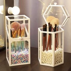 Juwas Makeup Brush Storage Box 22 Juwas Makeup Brush Storage Box