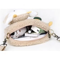 -Juwas NEW ARRIVAL Plush Cow Soft Crossbody Bag