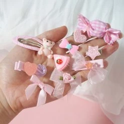 -Juwas Kawaii Candy Color Hair Clip