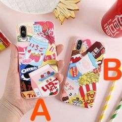 Juwas.com Online Store Japanese Snacks IPhone Case NEW ARRIVAL