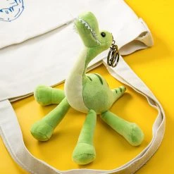 Juwas Cartoon Dinosaur Plush Keychain NEW ARRIVAL