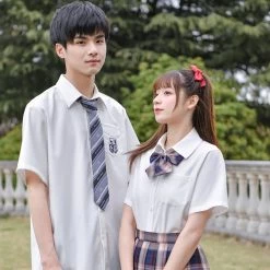 Juwas Navy Purple JK Uniform Bow Ties & Neck Tie CLOTHING