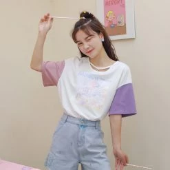 Juwas Rainbow Star Pegasus Graphic Shirt NEW ARRIVAL