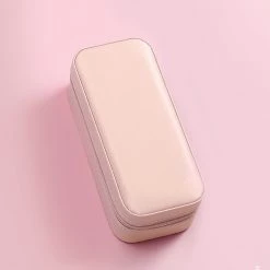 Juwas NEW ARRIVAL Pastel Pink Jewelry Box Pouch Organizer