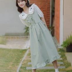 Juwas College Style Summer Loose Dress Set NEW ARRIVAL 12 Juwas College Style Summer Loose Dress Set NEW ARRIVAL
