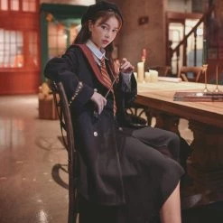 -Juwas NEW ARRIVAL College Style Coat And Skirt