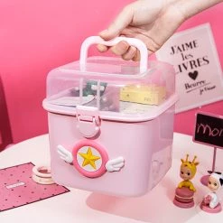 Juwas Sakura Cardcaptor Pink Supply Box