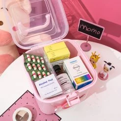 Juwas Sakura Cardcaptor Pink Supply Box