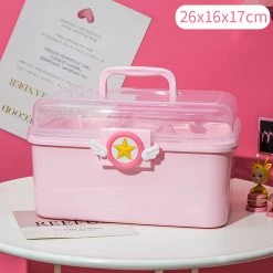 Juwas Sakura Cardcaptor Pink Supply Box