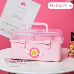 Juwas Sakura Cardcaptor Pink Supply Box