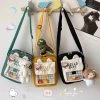 Juwas Hello Girl Embroidery Crossbody Bag HOME&LIFESTYLE