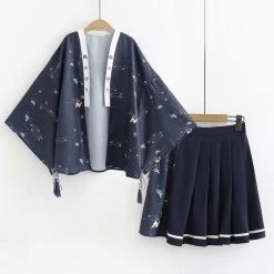 Juwas.com Online Store Japanese Crane Theme Kimono 15 Juwas.com Online Store Japanese Crane Theme Kimono