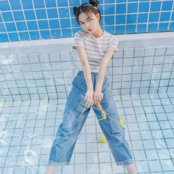 Juwas Back To 90s Denim Mom’s Jean