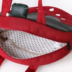 Juwas Red Strawberry Casual Shoulder Bag HOME&LIFESTYLE