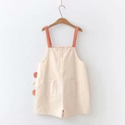 Juwas Balloon Dinosaur Button Up Short Sleeves Overalls NEW ARRIVAL