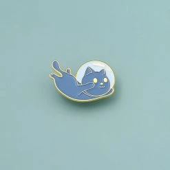 Juwas Outer Space Cat Mini Pins NEW ARRIVAL
