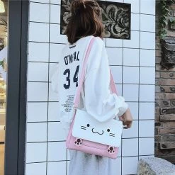 Juwas.com Online Store Kawaii Kitty Cat Shoulder Bag Crossbody Bags
