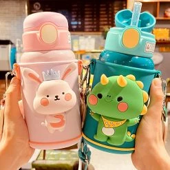 Juwas Cups & Bottles Cute Animal Water Bottle