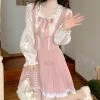 Juwas Sakura Pink Lace Dress NEW ARRIVAL