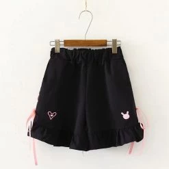 Juwas Kawaii Bunny Ruffled Short Pants NEW ARRIVAL