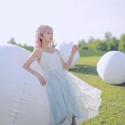 Juwas NEW ARRIVAL Kawaii Lace Midi Babydoll Dress And Blazer 13 Juwas NEW ARRIVAL Kawaii Lace Midi Babydoll Dress And Blazer