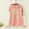 Juwas Kawaii Meow Cat Hoodie