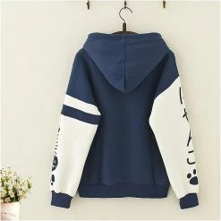 Juwas Kawaii Meow Cat Hoodie