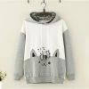 Juwas Japanese Style Cat Fish Hoodie CLOTHING