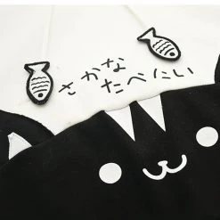 Juwas Japanese Style Cat Fish Hoodie CLOTHING 15 Juwas Japanese Style Cat Fish Hoodie CLOTHING