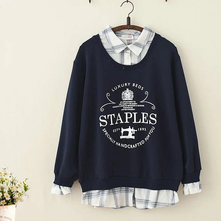 Juwas.com Online Store NEW ARRIVAL Letter Print Fake Two-Piece Hoodie 6 Juwas.com Online Store NEW ARRIVAL Letter Print Fake Two-Piece Hoodie