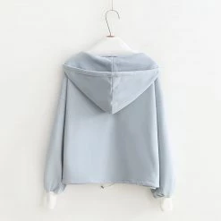 Juwas NEW ARRIVAL Letter Print Fake Two-Piece Hoodie