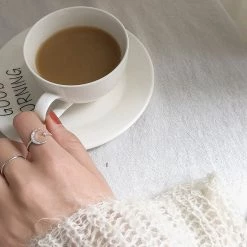 Juwas.com Online Store NEW ARRIVAL Mini Moon Star Ring