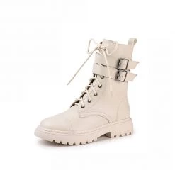 Juwas Chic Ankle High Lace Martin Boots