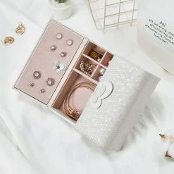 Juwas Kawaii Butterfly Jewelry Box Organizer Fashion & Beauty
