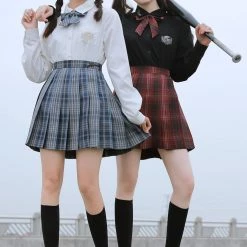 Juwas NEW ARRIVAL Kawaii School Uniform Polo Shirt