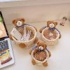 Juwas Stuffed Bear Storage Basket