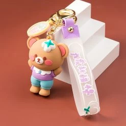 Juwas Japanese Bear Wristlet Keychain NEW ARRIVAL