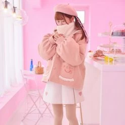 -Juwas NEW ARRIVAL Kawaii Rabbit Embroidery Scarf