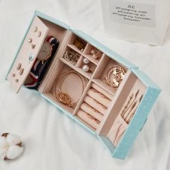 Juwas Kawaii Butterfly Jewelry Box Organizer Fashion & Beauty