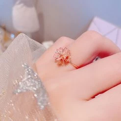 Juwas Cute Sakura Ring NEW ARRIVAL