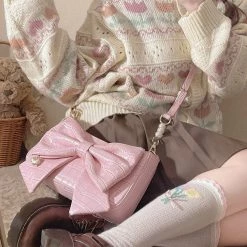 Juwas Bow Know Shoulder Bag NEW ARRIVAL