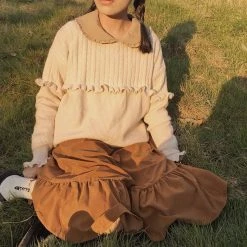 Juwas Kawaii Khaki Gypsy Skirt NEW ARRIVAL 13 Juwas Kawaii Khaki Gypsy Skirt NEW ARRIVAL